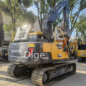 Excavatrice d'occasion de type chenillé Volvo EC140D 14 tonnes, mécanique hydraulique, d'origine japonaise, bon prix, avec pompe et moteur Komatsu - Product Image 3