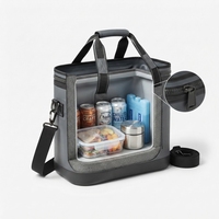 Sac isotherme de pique-nique BONITA BNT26072006 grande capacité en polyester, avec bandoulière, léger et portable pour le stockage des aliments et des boissons