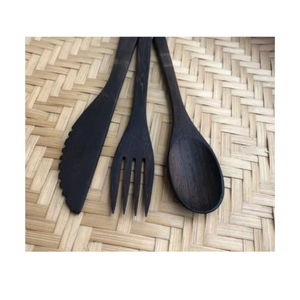 Acacia Wood Household <b>Spoon</b> Wooden Kitchen Cooking Mixing <b>Serving</b> Accessory Vietnam Supply - Product Image 3