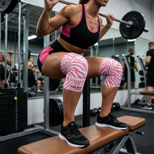 Bandes de soutien pour poignets de haute qualité en néoprène, résistantes à l'usure et respirantes, pour les entraînements intensifs, les séances de musculation et les exercices de force. - Product Image 2
