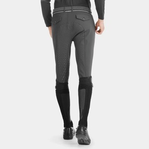 2026 Newest Style <b>Men</b> Full Seat Riding Skinny Fit Stretch Solid Color Comfortable Durable Competition Breeches Breathable - Product Image 2