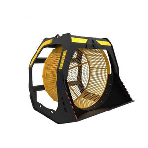 ถังตะแกรงร่อนหินขนาด12-16ตันถังกรองแบบหมุนต่อเนื่องสำหรับการคัดกรอง - Product Image 1