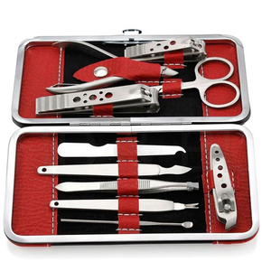 2026 High Quality Luxurious 7-in-1 Stainless Steel Manicure <b>Kit</b> Professional OEM Cheap Pedicure <b>Nail</b> Clippers Grooming Set - Product Image 6