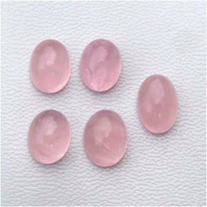 Wholesale Natural <b>Pink</b> Rhodonite Cabochon <b>Healing</b> Loose Gemstone 25mm-40mm for Jewelry Making - Product Image 4