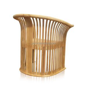 Sillón Minimalista Moderno de Madera de Teca Sólida, Altura Ajustable, No Plegable, Muebles para el Hogar, Sala de Estar, Dormitorio - Product Image 2