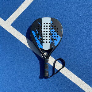 Raqueta de Pádel 100% Fibra de Carbono con Forma de Diamante y Superficie Rugosa para Partidos Profesionales - Product Image 1