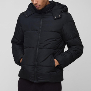 Chaqueta Acolchada con Cierre Frontal de Alta Calidad para Hombre, Cálida, Térmica, Transpirable, Personalizable para Invierno - Product Image 1