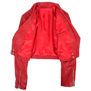 Veste en similicuir vegan pour femme, vente en gros, mode streetwear haut de gamme, meilleur prix fournisseur - Product Image 4