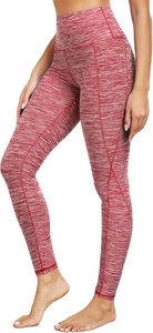 Leggings de sport taille haute pour femme, à coutures, séchage rapide, compression, pour la gym, le fitness, le jogging, grande taille, imprimé yoga - Product Image 5