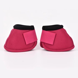 Manufacturer Equestrian Products Horse Riding Equipment Horse Bell <b>Boots</b> Breathable Neoprene Wholesale High Quality Bell <b>Boots</b> - Product Image 3