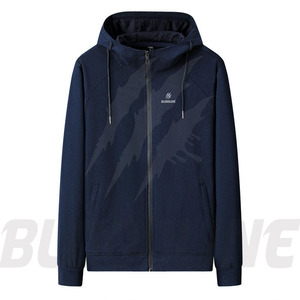 Sudadera con Capucha Negra Unisex Bloodline, Cierre de Cremallera, Corte Regular, 100% Algodón, Estilo Casual para Invierno - Product Image 3