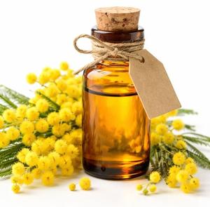 Huile essentielle de mimosa de haute qualité pour la vente en gros, huile florale en vrac pour l'aromathérapie, l'industrie cosmétique, la production de bougies et d'encens - Product Image 1