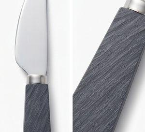 Stainless Steel Cheese Knife Set With Textured Black Handle Cheese <b>Tools</b> For Serving And Cutting Cheese Outdoor Picnic Use - Product Image 2