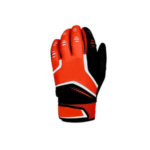 Gants de frappe de baseball professionnels pour adultes, en cuir véritable, légers, respirants, durables, avec logo personnalisé, ambidextres - Product Image 5
