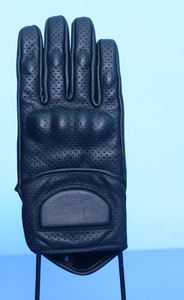 Guantes de Motocross de Cuero Negro para Invierno, al por Mayor, con Logotipo OEM Personalizado, Duraderos, Antideslizantes, con Palma Acolchada, Impermeables, con Certificación CE - Product Image 4