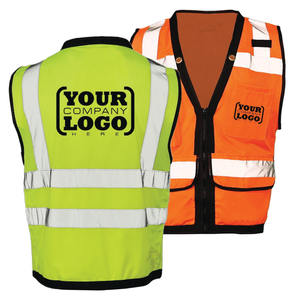 Chaleco de Seguridad Transpirable y Personalizable de Alta Visibilidad para Hombre, con Diseño Reflectante, Múltiples Bolsillos y Logotipo - Product Image 6