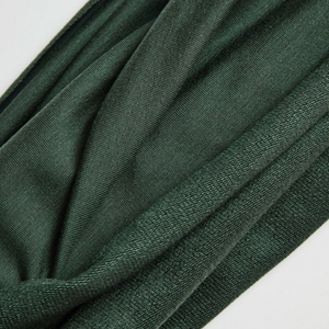 Tela de Algodón French Terry Ecológica al por Mayor, Tejido de Punto Transpirable de Color Sólido y Alto Gramaje para Sudaderas con Capucha y Camisetas - Product Image 4