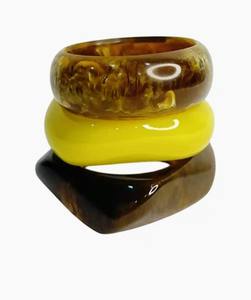 Brazalete Shan India con Diseño Único y Efecto Mármol, Ligero, Resistente a los Arañazos, Accesorio de Moda para Mujeres y Niñas, en Oferta - Product Image 4