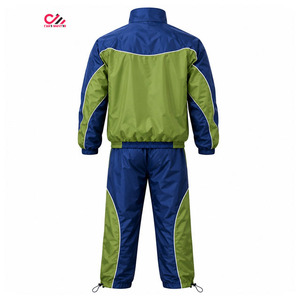 Chaqueta Cortavientos Deportiva para Hombre Cara Master, Color Personalizado, Cierre de Cremallera, Cintura Elástica, Resistente al Agua, Ropa para Exteriores - Product Image 2