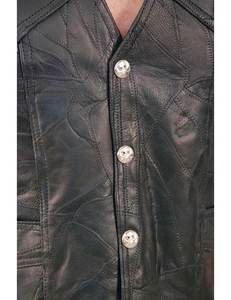 Nouveau Gilet de Course en Cuir Sur Mesure pour Hommes 2026 - Gilet de Protection Coupe-Vent Grande Taille pour la Conduite - Product Image 3