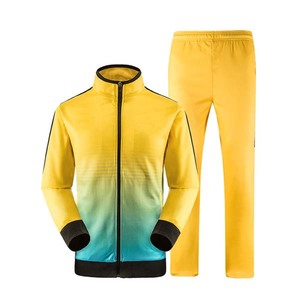 <b>Men's</b> Lightweight Athletic Tracksuit Set Full <b>Zip</b> <b>Jacket</b> and Matching Training Pants for Sports Fitness and Running - Product Image 2