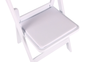 White Resin Foldable <b>Dining</b> <b>Chair</b> Indoor/Outdoor Home Office Workshop Water Resistant Modern Design Easy-to-Handle Stylish - Product Image 3