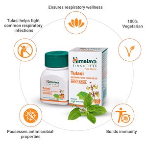 Comprimés d'extrait d'herbe Tulasi Himalaya Wellness 1kg Qualité alimentaire Culture sauvage en bouteille Exportation en vrac Inde - Product Image 2