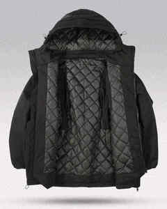 Mens Functional <b>Techwear</b> Winter Parka Windproof Waterproof Tactical <b>Jacket</b> Oversized Streetwear - Product Image 5