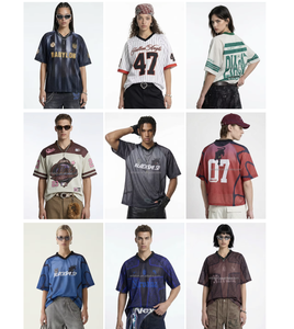 เสื้อยืดสตรีทแวร์ผู้ชาย แขนสั้น คอกลม สีพื้น ระบายอากาศได้ดี ทรงปกติ ผ้าคอตตอนเจอร์ซีย์ 100% 180 กรัม ผ่านการซักแล้ว ดีไซน์ปรับแต่งได้ - Product Image 4