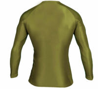 Rashguard MMA personnalisé imprimé par sublimation pour hommes, maillot de compression à manches longues, Rashguard personnalisé OEM entièrement sur mesure