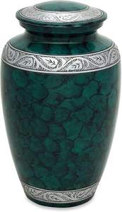 Urna Funeraria Premium con Cuentas, Recipiente Artístico Conmemorativo para Cenizas a Precio Económico - Product Image 5