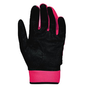 Guante de Bateo de Béisbol de Alta Calidad con Gran Agarre, Color Rosa y Negro, Guante Deportivo para Softbol con Correa Ajustable - Product Image 5