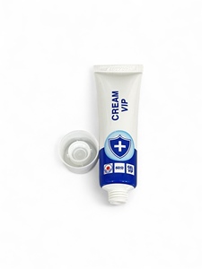 Envase de Plástico PE Blanco con Tapa de Rosca para Crema de Manos, Crema Facial, Cuidado de la Piel - Product Image 4