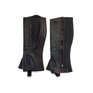 Leather Riding <b>Chaps</b> Brown and Full Length Horse Riding Gear - Product Image 4