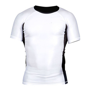 Rashguard de Manga Corta Personalizado para Entrenamiento, Ropa de Lucha Profesional para Hombre, Venta al Por Mayor de Fabricantes - Product Image 3