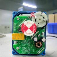 Katup Bola Motorized UPVC 1/2 inci - Katup Bola Plastik Elektrik dengan Port Penuh, 3 Kabel 2 Kontrol, AC230V, Normal Tertutup