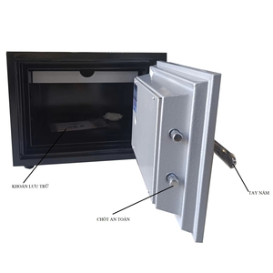 Le coffre-fort ignifuge YUNOS YNS-35F est doté d'un verrouillage numérique par empreinte digitale et d'une protection antivol optimale. - Product Image 5