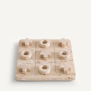 Meilleure Vente : Jeu de Société en Marbre Façonné à la Main, Décoration de Luxe en Pierre, Ensemble de Puzzles pour Table Basse, Idéal pour une Décoration Intérieure Élégante - Product Image 3