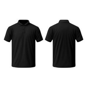 Chemise polo pour homme en coton 100% directement de l'usine, avec poche, manches courtes, respirante, vêtements décontractés, logo personnalisé, fabricant OEM - Product Image 3