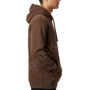 Style unique, léger, coupe confortable, basiques, mélange de coton, prix abordable, nouveau design, prix raisonnable, sweats à capuche pour hommes, effet délavé - Product Image 4