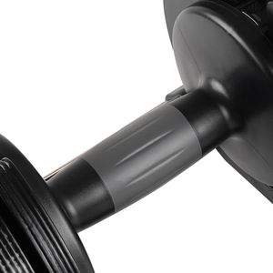 52LBS Adjustable Steel and Plastic <b>Dumbbells</b> Rubber Coated for Comfort and Durability - Product Image 6