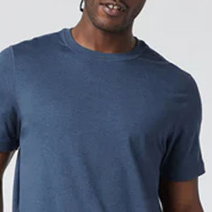 Camiseta Moderna y Elegante para Hombre, Material Cómodo, Diseño de Color Sólido, con Logotipo Personalizable, Ajuste Moderno, para Compradores Mayoristas - Product Image 2