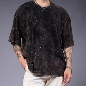 Camiseta de Manga Larga Desestructurada Personalizada para Hombre, Estilo Punk, con Gráficos Desgastados y Ganchos Metálicos - Product Image 6