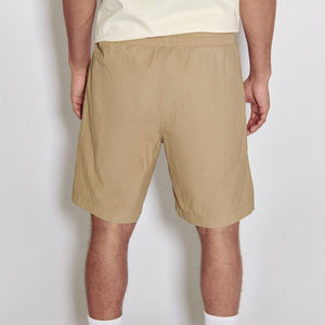 กางเกงบาสเก็ตบอลผ้าฝ้ายระบายอากาศทรงเรโทรสำหรับผู้ชาย สีพื้น สไตล์ลำลอง ความยาวครึ่งเข่า ทรงหลวม ใส่ได้ทั้งชายและหญิง - Product Image 5