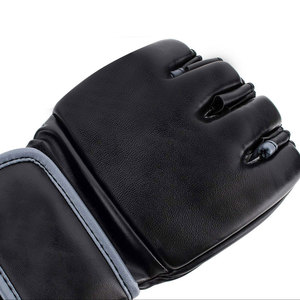 Guantes de MMA de Fabricación Profesional para Entrenamiento de Combate, Material de Cuero Duradero - Product Image 6