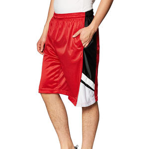 Shorts de sport tendance avec poches, amples et confortables, pour hommes, en polyester et maille respirante, séchage rapide, pour le basketball - Product Image 1
