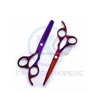 Tijeras de Entresacar para Diestros, para Uso en Salón y Barbería, Duraderas, para Cortar el Cabello, Marca KAHLU ORTHOPEDIC, Profesionales, de Acero Inoxidable - Product Image 5