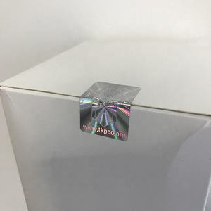 Autocollant d'étiquette de sécurité holographique 3D personnalisé matériau PET pour dentifrice shampooing soins de la peau parfum rouge à lèvres Lotion - Product Image 4