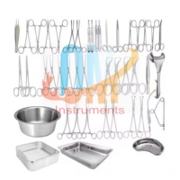 Ensemble de 25 instruments ORL pour amygdalectomie et adénoïdectomie, en acier inoxydable de qualité médicale, outils réutilisables pour l'élimination des amygdales et des adénoïdes