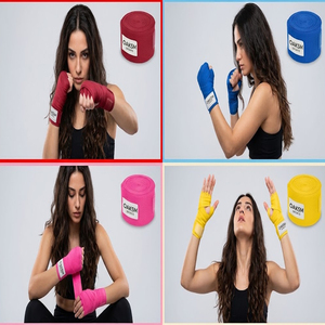 ผ้าพันมือชกมวยแบบยืดหยุ่น 4.5 เมตร ผ้าฝ้ายสำหรับมวยไทย ผ้าพันมือสำหรับซ้อมมวยหนัก ป้องกันข้อมือ ขายส่ง - Product Image 6